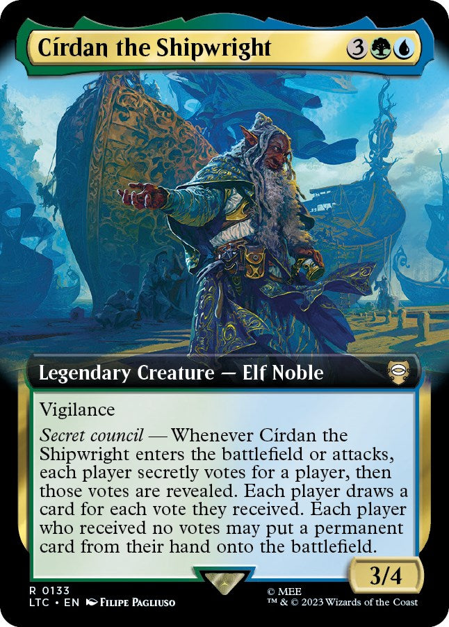 Cirdan the Shipwright (Extended Art) [The Lord of the Rings: Tales of Middle-Earth Commander] | I Want That Stuff Brandon