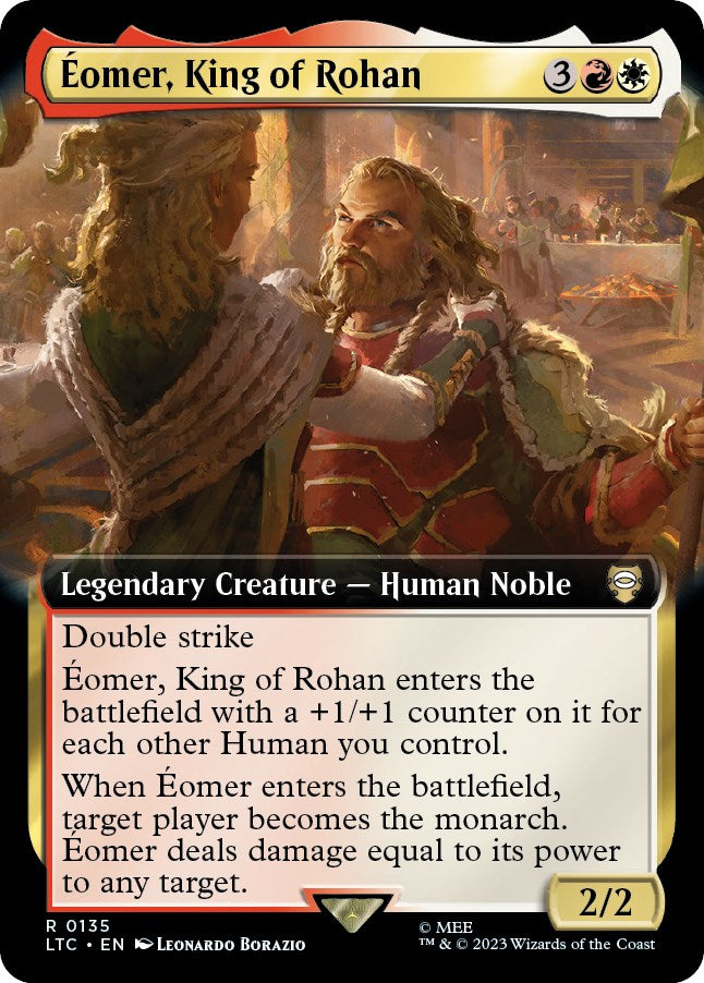 Eomer, King of Rohan (Extended Art) [The Lord of the Rings: Tales of Middle-Earth Commander] | I Want That Stuff Brandon