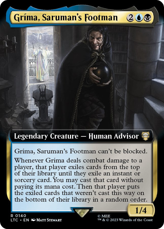 Grima, Saruman's Footman (Extended Art) [The Lord of the Rings: Tales of Middle-Earth Commander] | I Want That Stuff Brandon