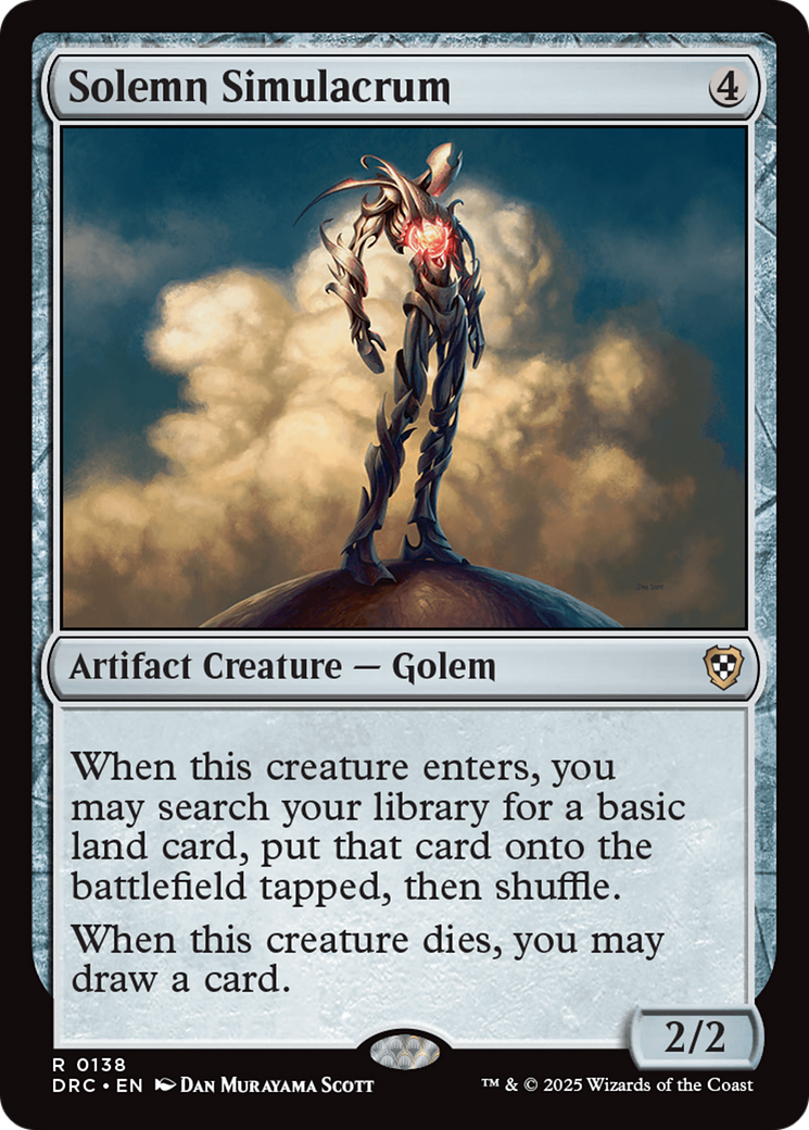 Solemn Simulacrum [Aetherdrift Commander] | I Want That Stuff Brandon