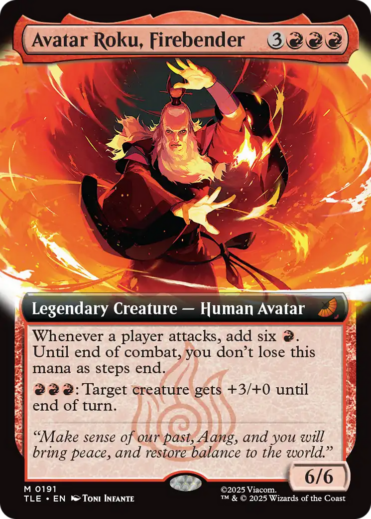 Avatar Roku, Firebender (Extended Art) [Avatar: The Last Airbender: Eternal-Legal] | I Want That Stuff Brandon