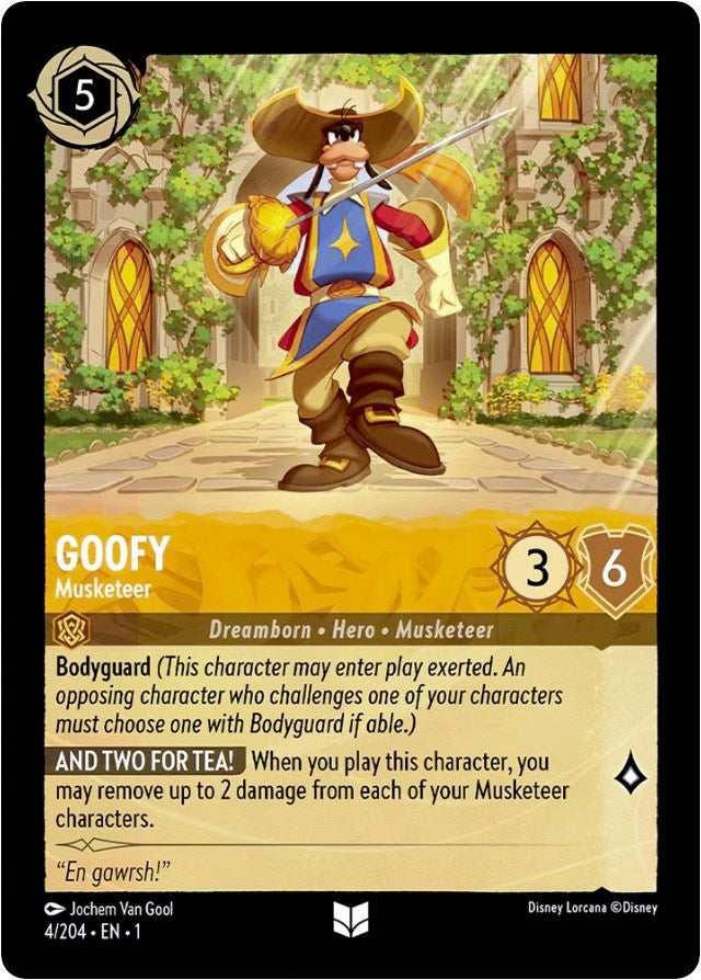 Goofy - Musketeer (4/204) [The First Chapter] | I Want That Stuff Brandon
