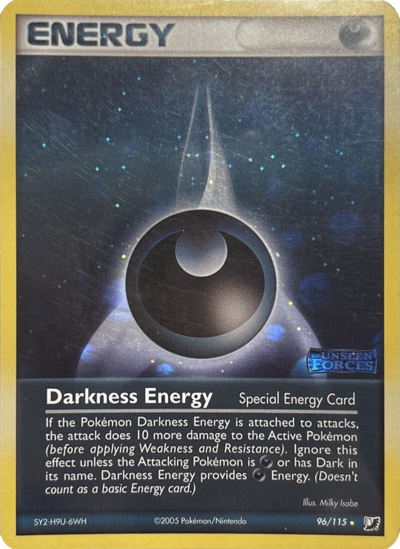 Darkness Energy (96/115) (Stamped) [EX: Unseen Forces] | I Want That Stuff Brandon