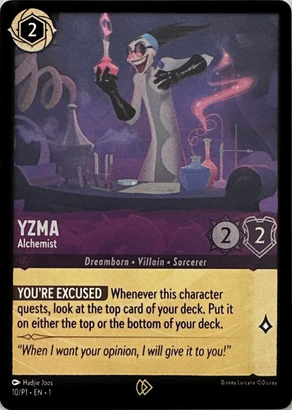 Yzma (10/P1) [Promo Cards] | I Want That Stuff Brandon