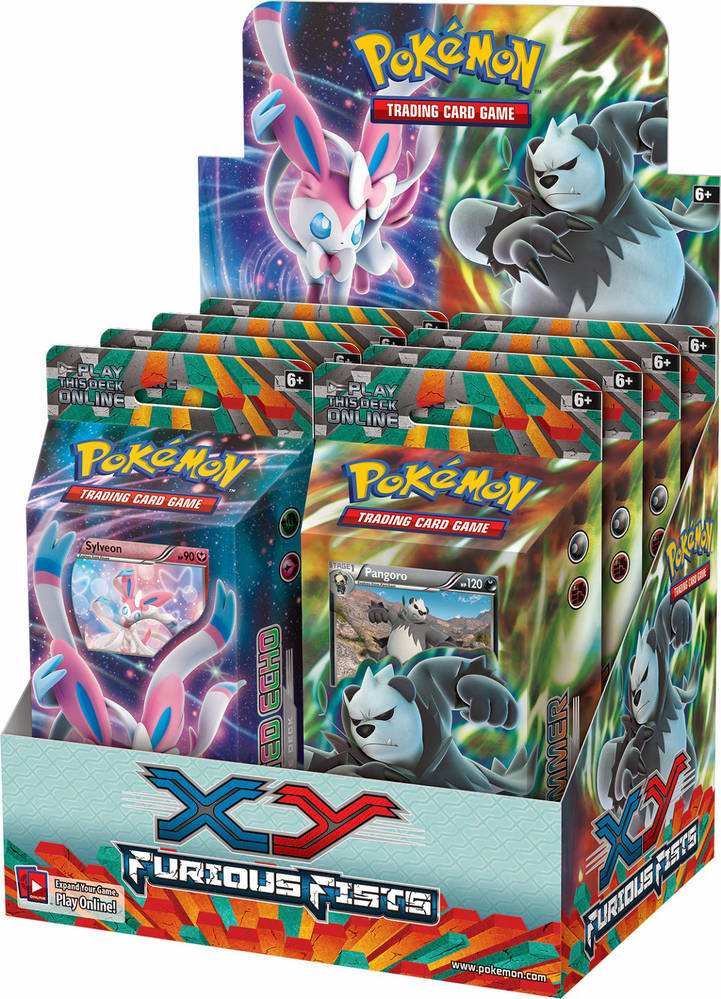 XY: Furious Fists - Theme Deck Display | I Want That Stuff Brandon