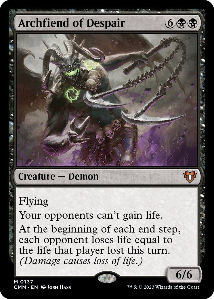 Archfiend of Despair [Commander Masters] | I Want That Stuff Brandon