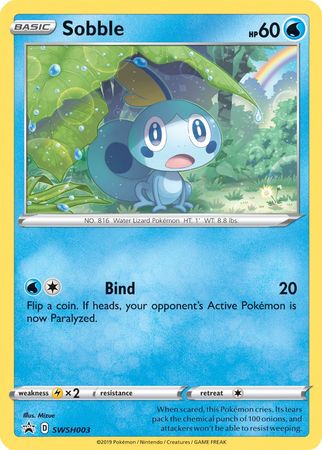 Sobble (SWSH003) [Sword & Shield: Black Star Promos] | I Want That Stuff Brandon