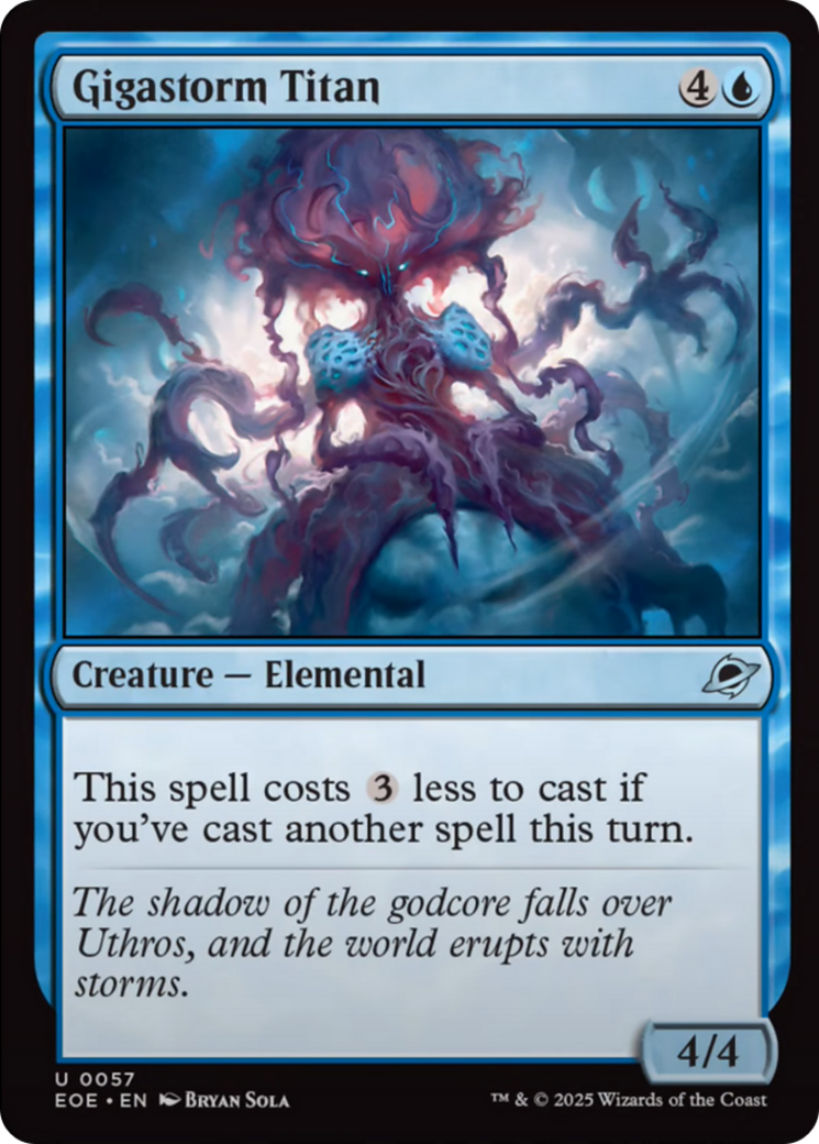 Gigastorm Titan [Edge of Eternities] | I Want That Stuff Brandon