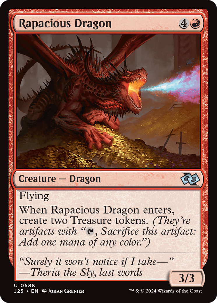 Rapacious Dragon [Foundations Jumpstart] | I Want That Stuff Brandon