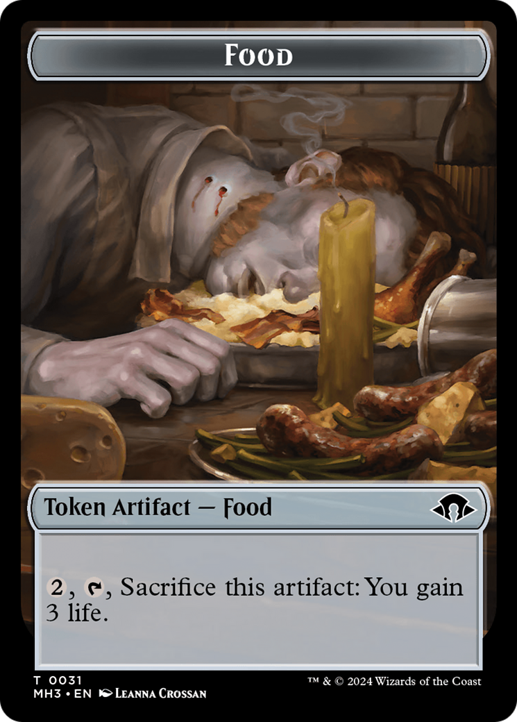 Phyrexian Germ // Food Double-Sided Token [Modern Horizons 3 Tokens] | I Want That Stuff Brandon