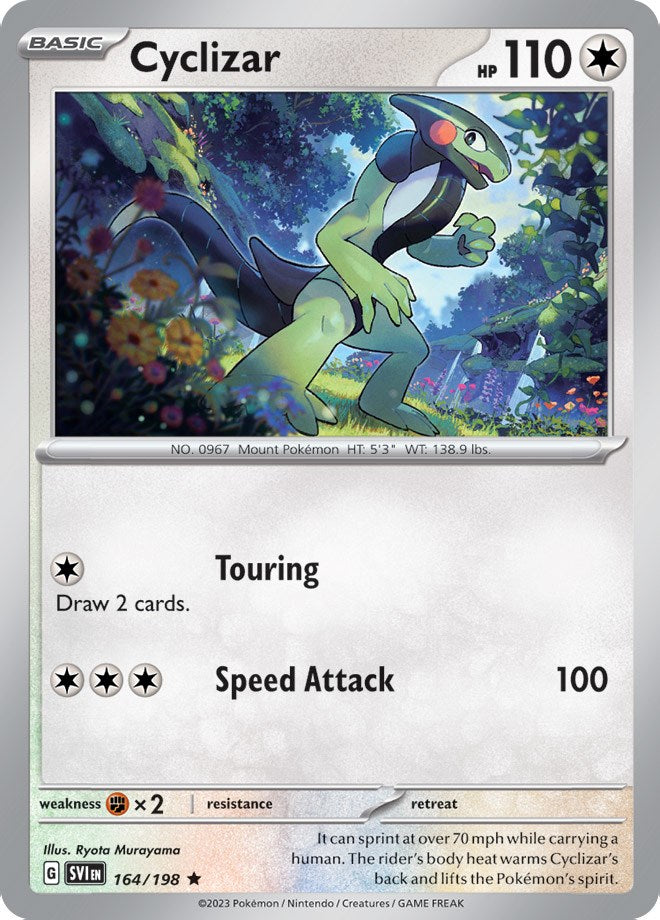 Cyclizar (164/198) (Theme Deck Exclusive) [Scarlet & Violet: Base Set] | I Want That Stuff Brandon