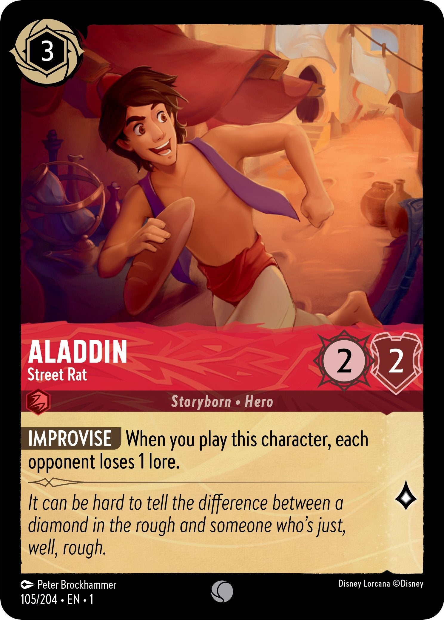 Aladdin - Street Rat (105/204) [The First Chapter] | I Want That Stuff Brandon