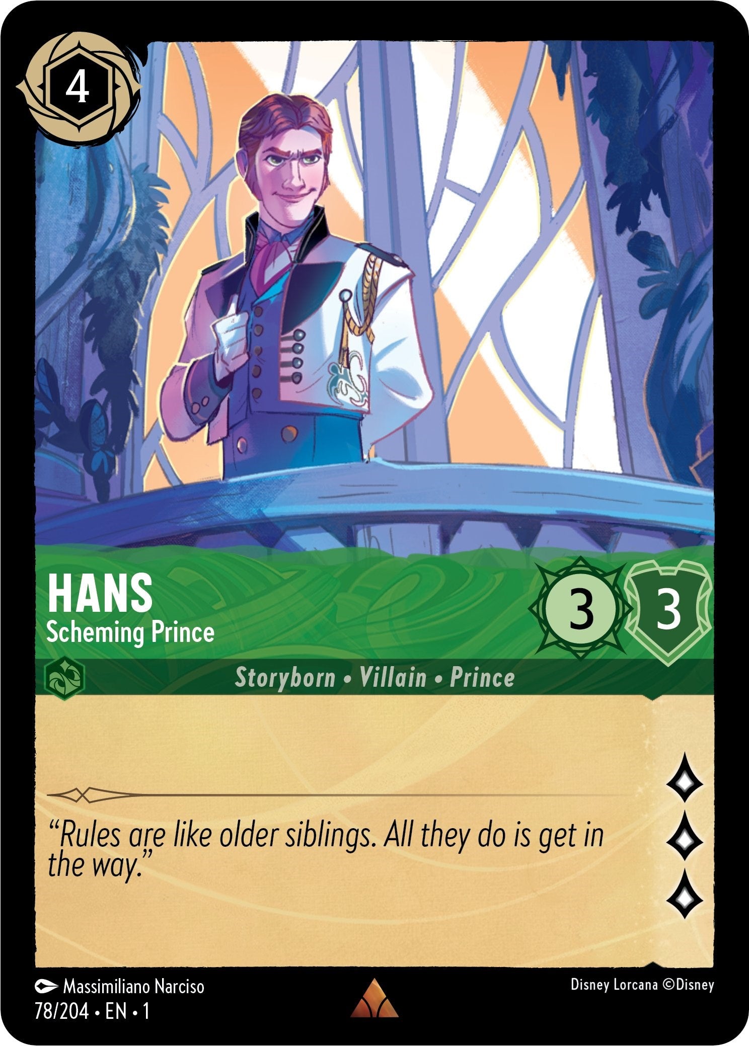 Hans - Scheming Prince (78/204) [The First Chapter] | I Want That Stuff Brandon