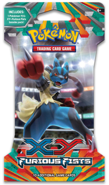 XY: Furious Fists - Sleeved Booster Pack | I Want That Stuff Brandon