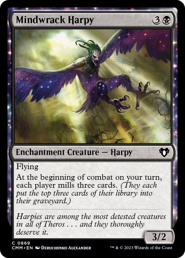 Mindwrack Harpy [Commander Masters] | I Want That Stuff Brandon