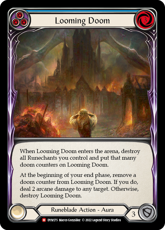 Looming Doom [DYN175] (Dynasty)  Rainbow Foil | I Want That Stuff Brandon