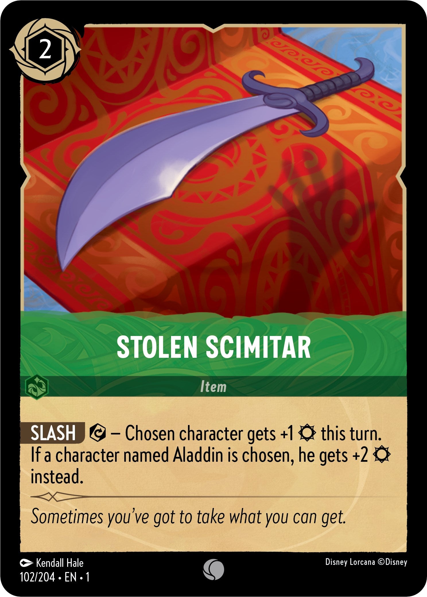 Stolen Scimitar (102/204) [The First Chapter] | I Want That Stuff Brandon