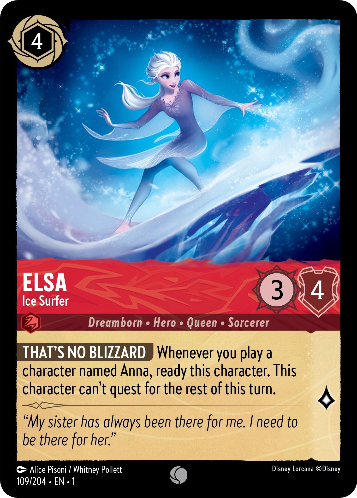 Elsa - Ice Surfer (109/204) [The First Chapter] | I Want That Stuff Brandon