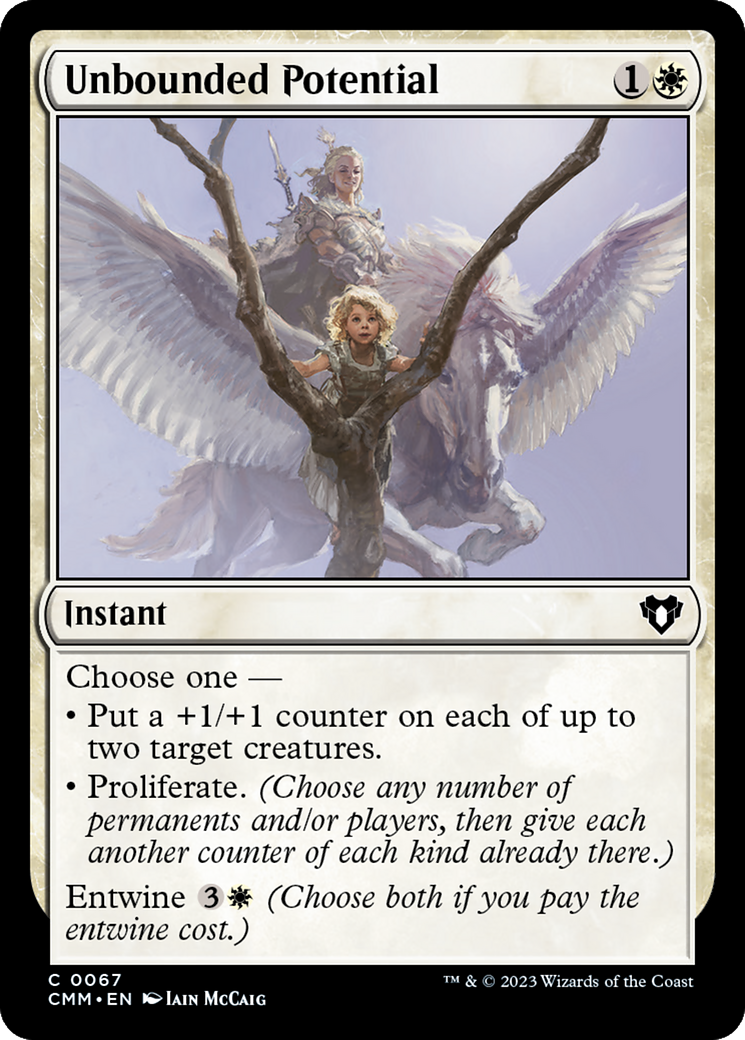 Unbounded Potential [Commander Masters] | I Want That Stuff Brandon