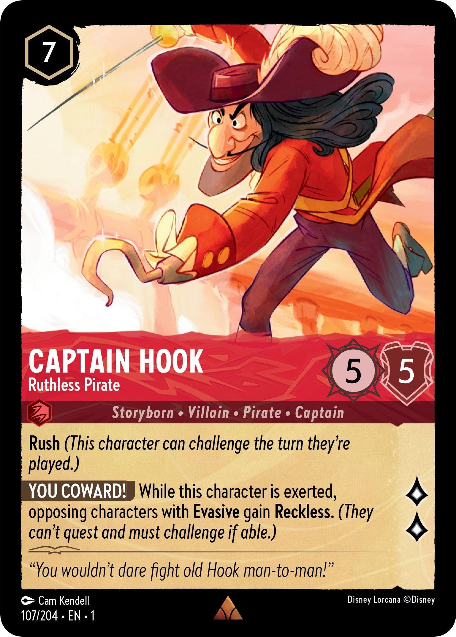 Captain Hook - Ruthless Pirate (107/204) [The First Chapter] | I Want That Stuff Brandon