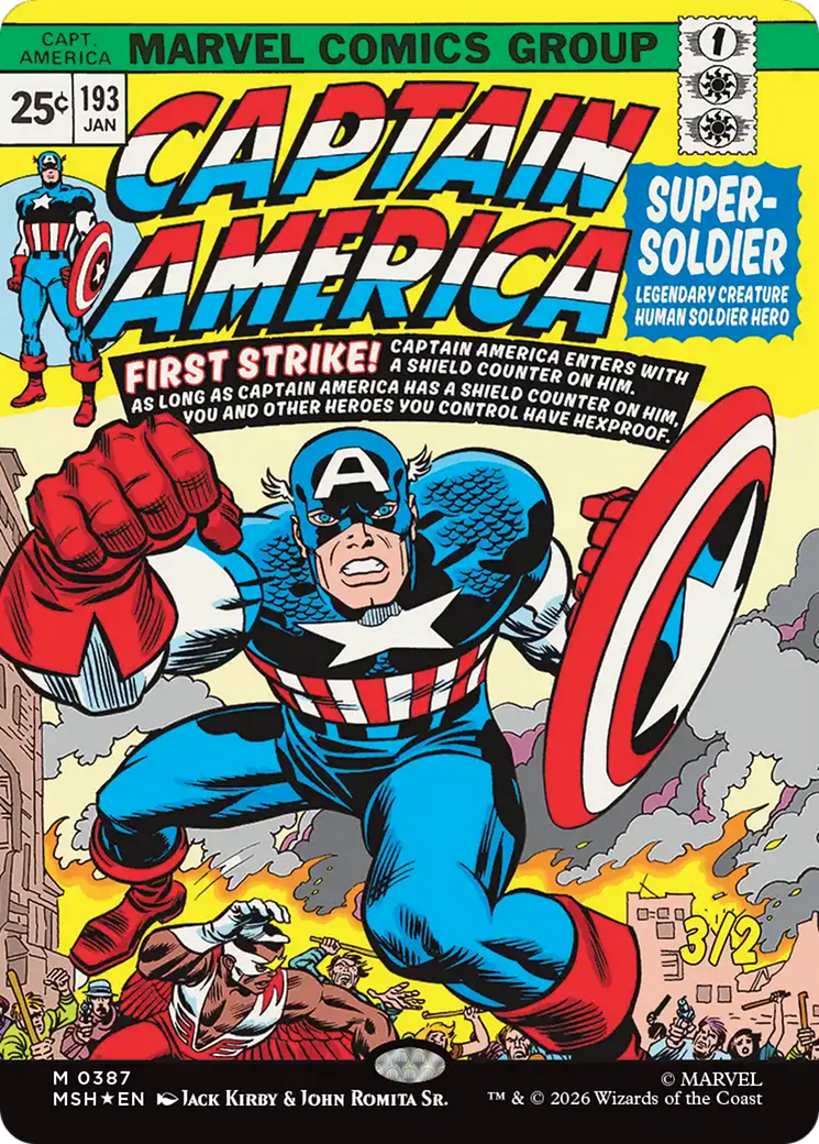 Captain America, Super-Soldier (Borderless) [Marvel Super Heroes] | I Want That Stuff Brandon