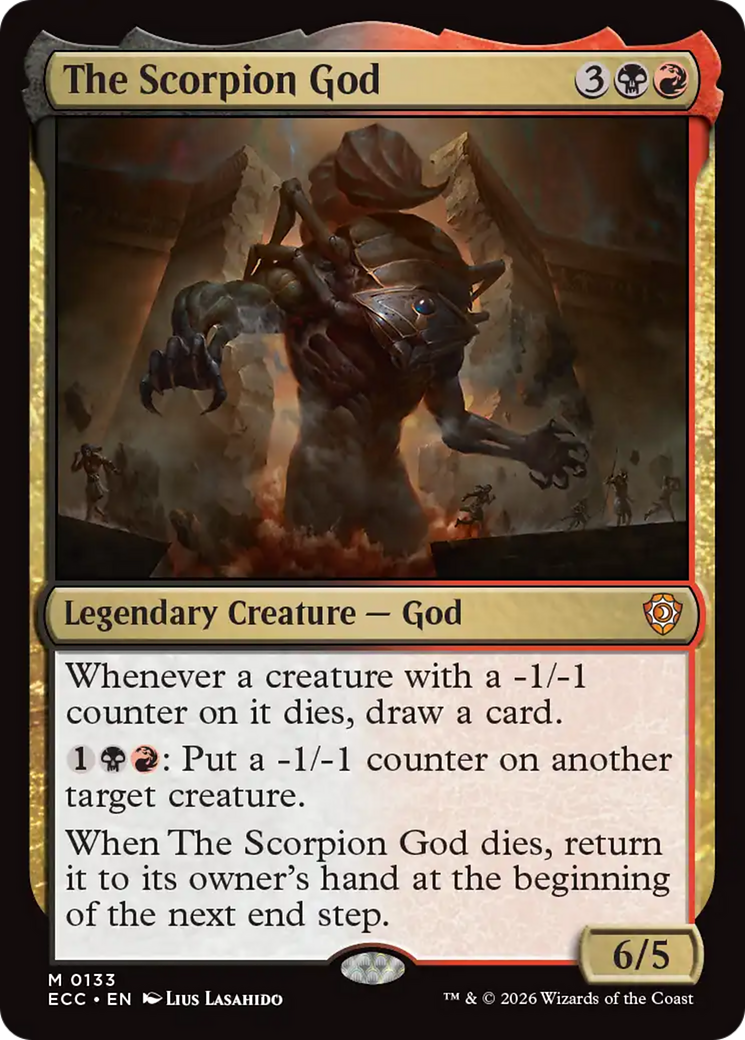 The Scorpion God [Lorwyn Eclipsed Commander] | I Want That Stuff Brandon