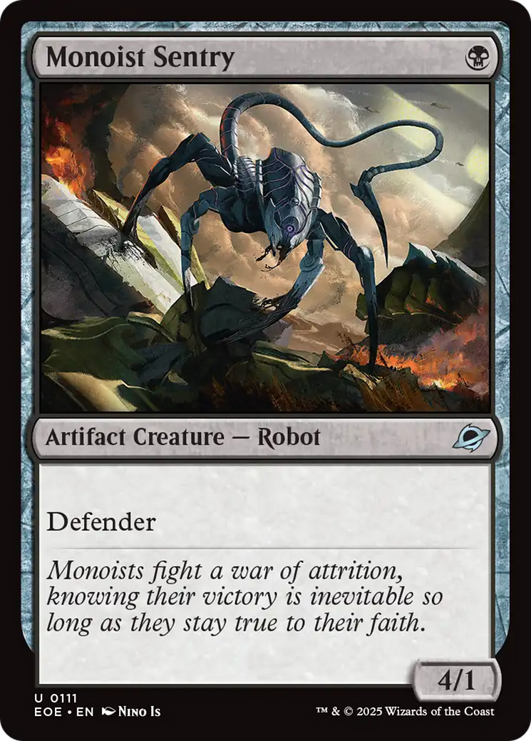 Monoist Sentry [Edge of Eternities] | I Want That Stuff Brandon