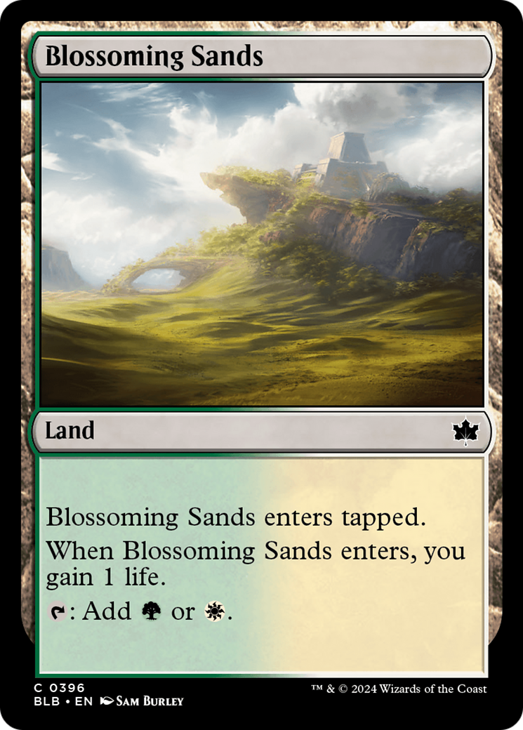 Blossoming Sands [Bloomburrow] | I Want That Stuff Brandon