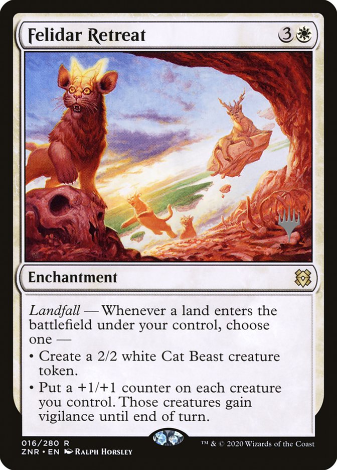 Felidar Retreat (Promo Pack) [Zendikar Rising Promos] | I Want That Stuff Brandon