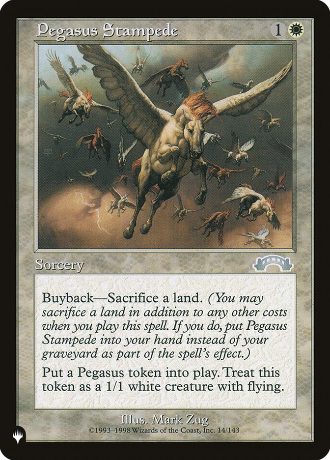 Pegasus Stampede [The List] | I Want That Stuff Brandon