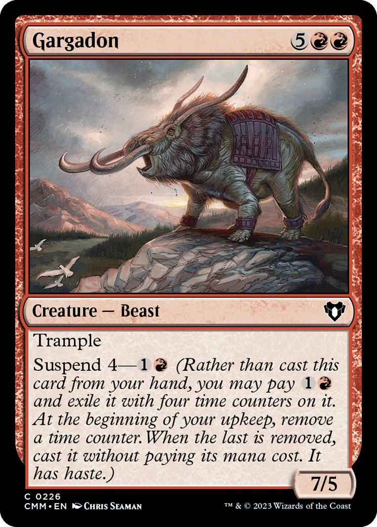 Gargadon [Commander Masters] | I Want That Stuff Brandon