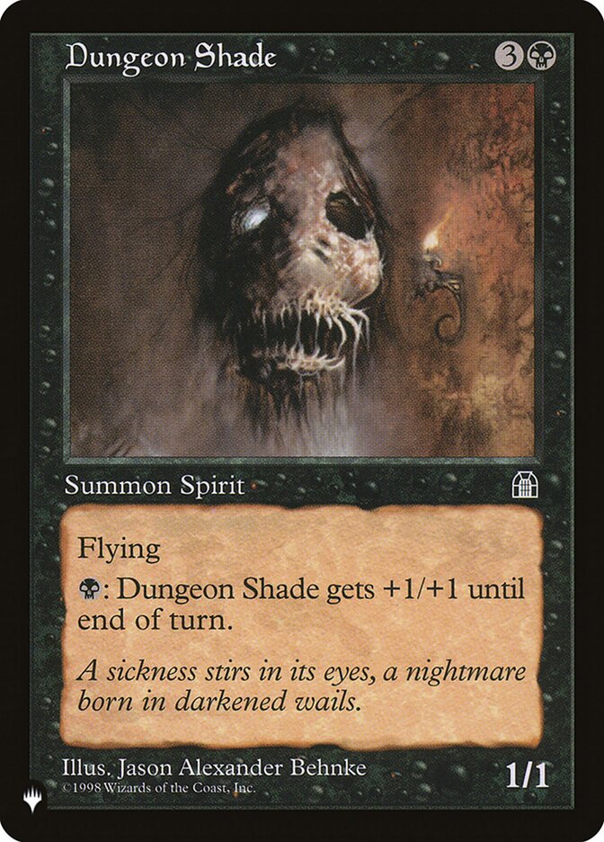 Dungeon Shade [The List] | I Want That Stuff Brandon