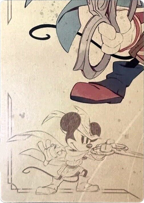 Mickey Mouse - Brave Little Tailor Puzzle Insert (Bottom Left) [The First Chapter] | I Want That Stuff Brandon