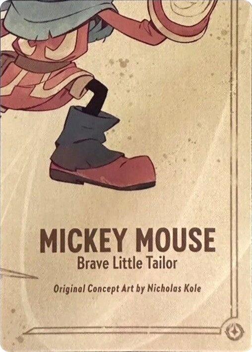 Mickey Mouse - Brave Little Tailor Puzzle Insert (Bottom Right) [The First Chapter] | I Want That Stuff Brandon