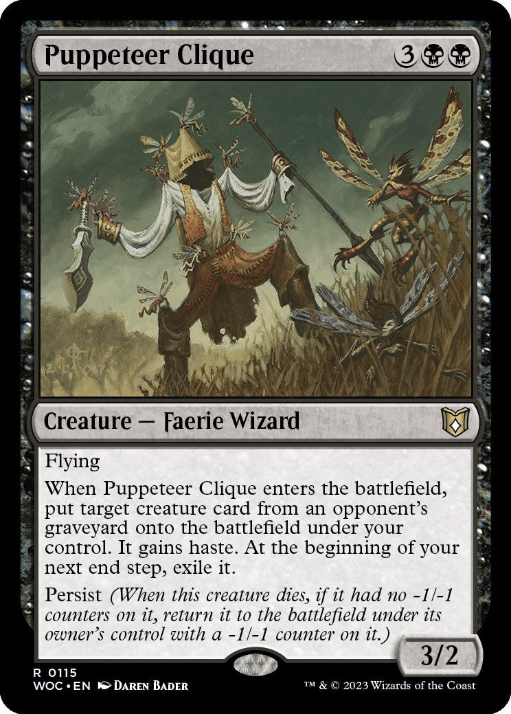 Puppeteer Clique [Wilds of Eldraine Commander] | I Want That Stuff Brandon