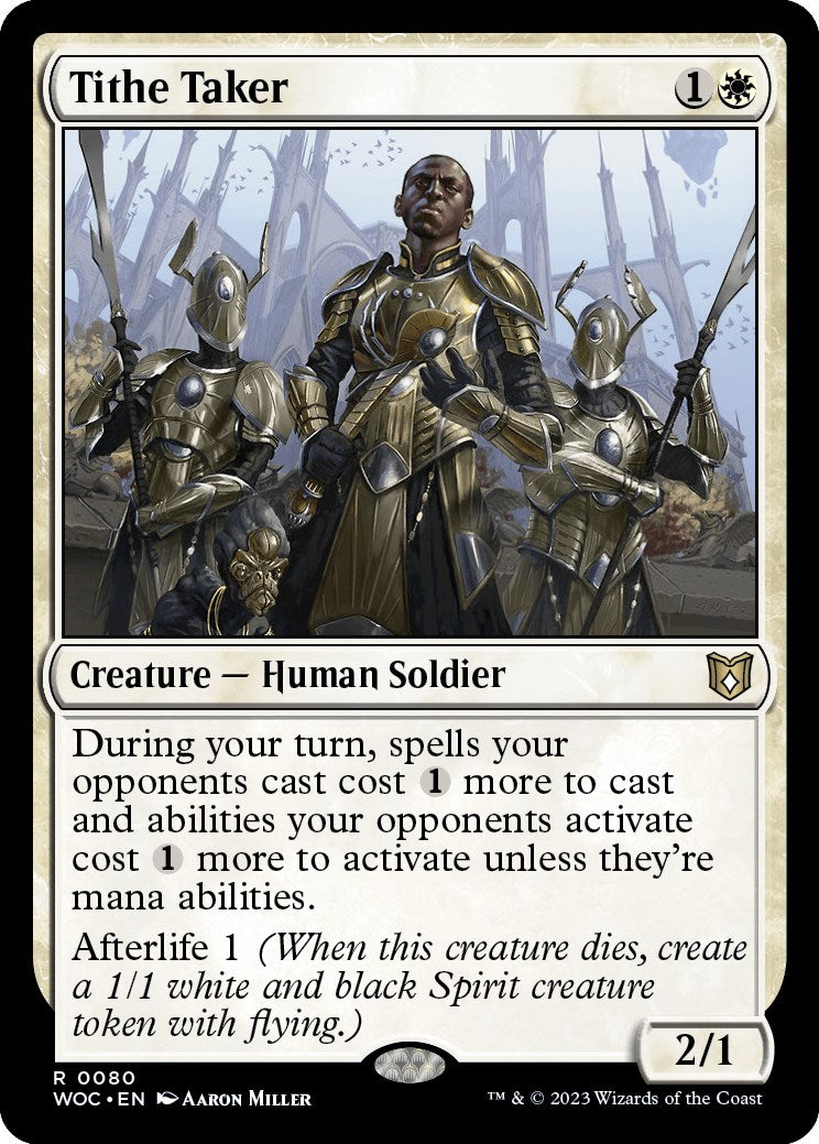 Tithe Taker [Wilds of Eldraine Commander] | I Want That Stuff Brandon