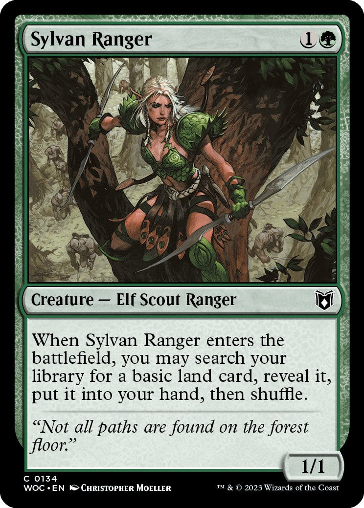 Sylvan Ranger [Wilds of Eldraine Commander] | I Want That Stuff Brandon