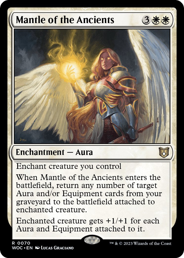 Mantle of the Ancients [Wilds of Eldraine Commander] | I Want That Stuff Brandon