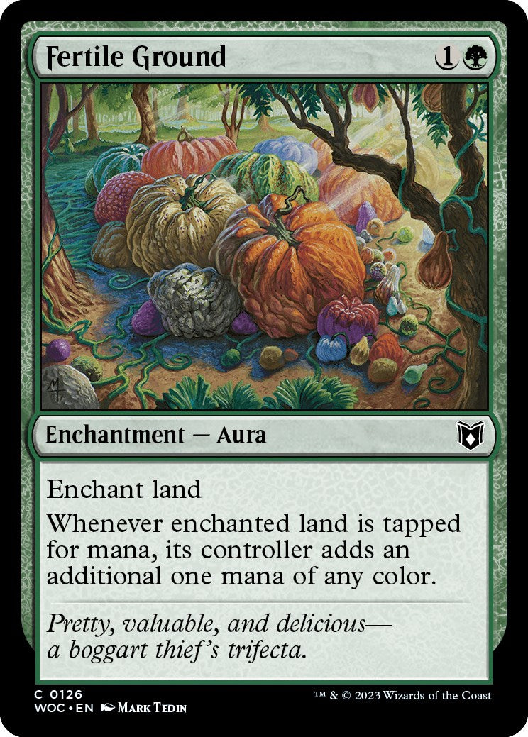 Fertile Ground [Wilds of Eldraine Commander] | I Want That Stuff Brandon