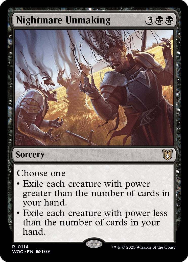 Nightmare Unmaking [Wilds of Eldraine Commander] | I Want That Stuff Brandon