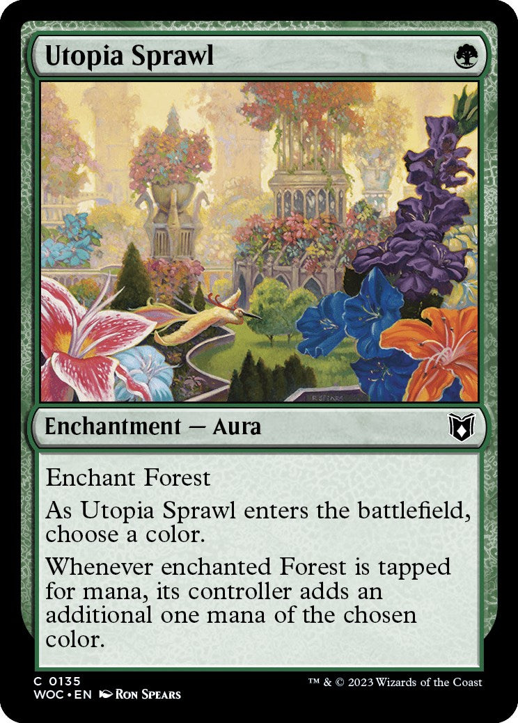 Utopia Sprawl [Wilds of Eldraine Commander] | I Want That Stuff Brandon