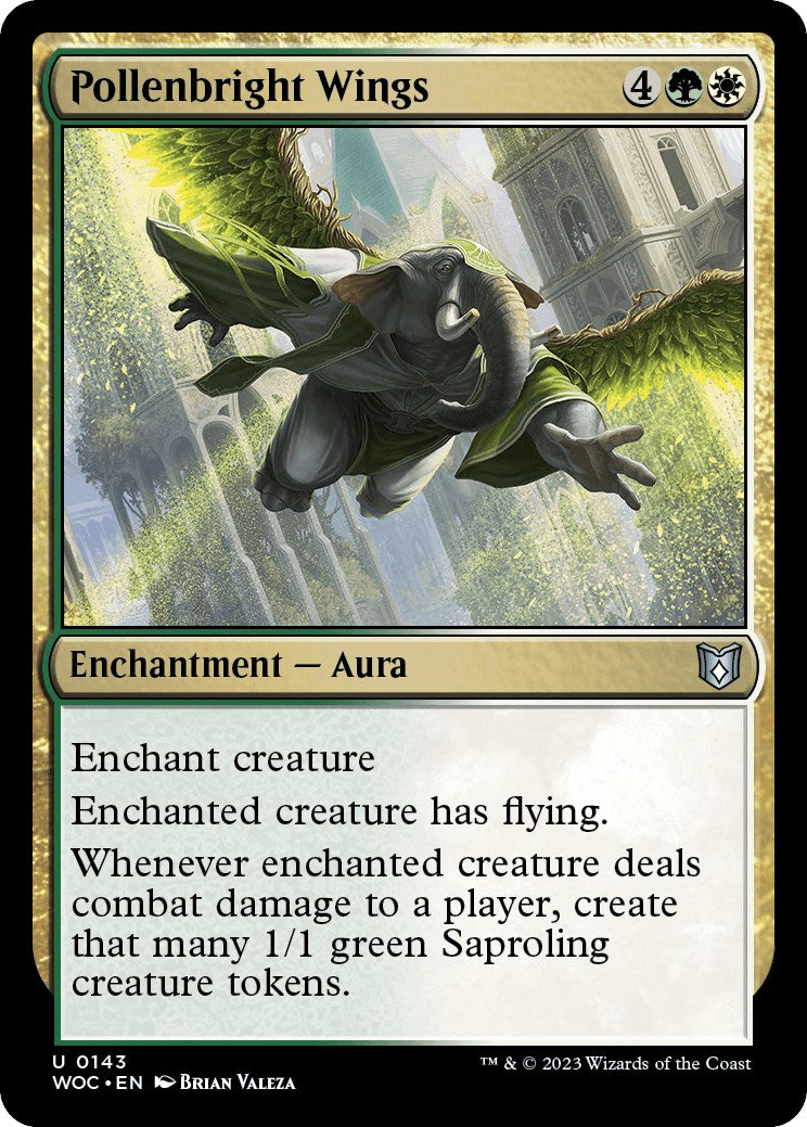 Pollenbright Wings [Wilds of Eldraine Commander] | I Want That Stuff Brandon