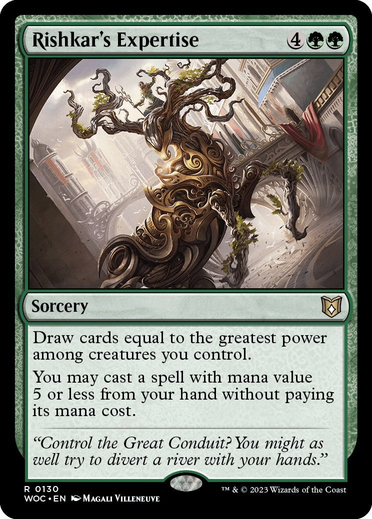 Rishkar's Expertise [Wilds of Eldraine Commander] | I Want That Stuff Brandon
