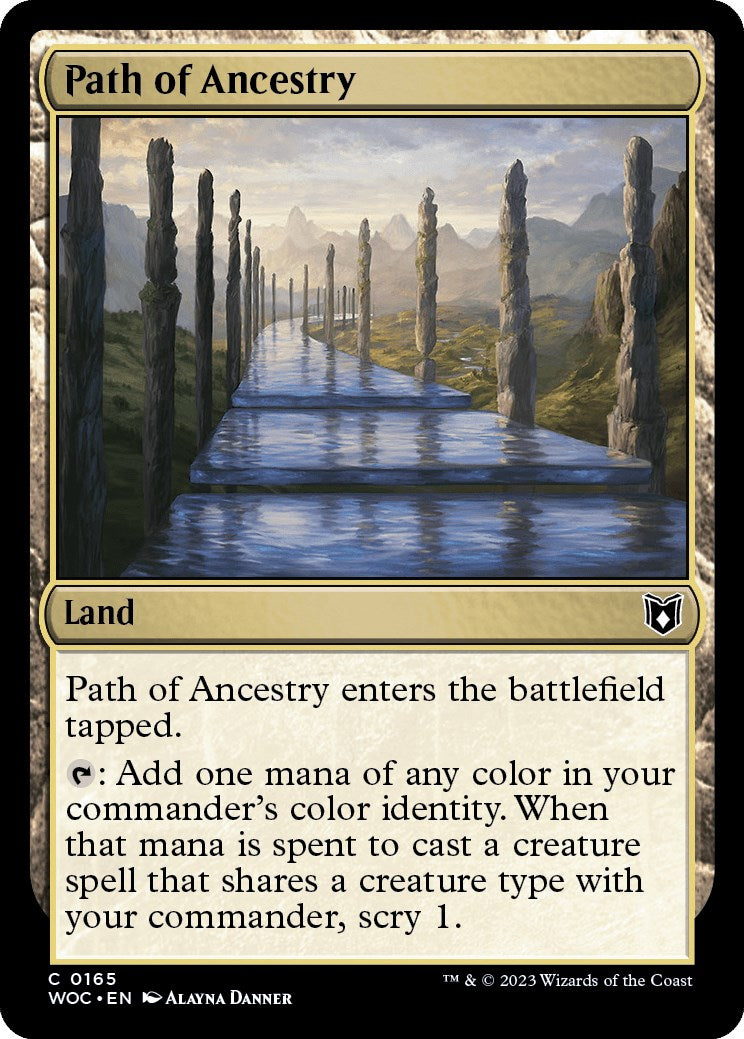 Path of Ancestry [Wilds of Eldraine Commander] | I Want That Stuff Brandon