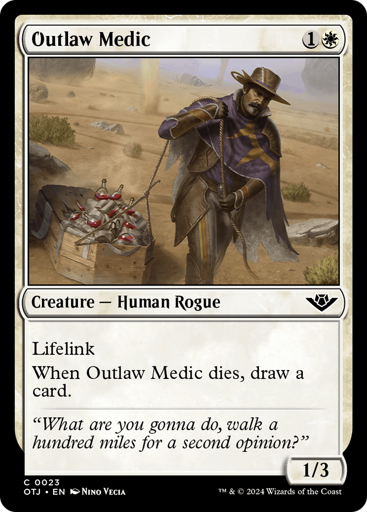 Outlaw Medic [Outlaws of Thunder Junction] | I Want That Stuff Brandon