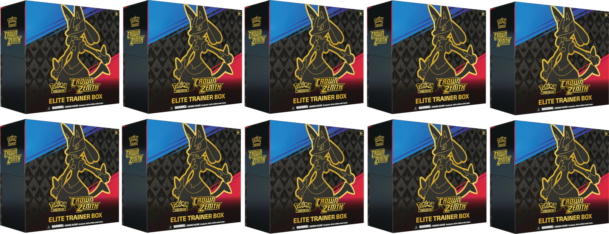 Sword & Shield: Crown Zenith - Elite Trainer Box Case | I Want That Stuff Brandon