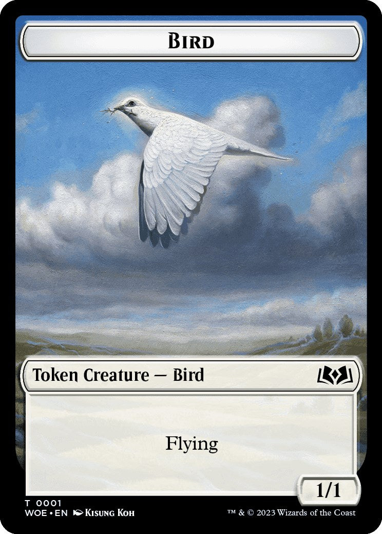 Bird Token [Wilds of Eldraine Tokens] | I Want That Stuff Brandon