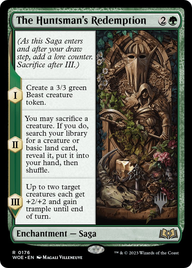 The Huntsman's Redemption (Promo Pack) [Wilds of Eldraine Promos] | I Want That Stuff Brandon