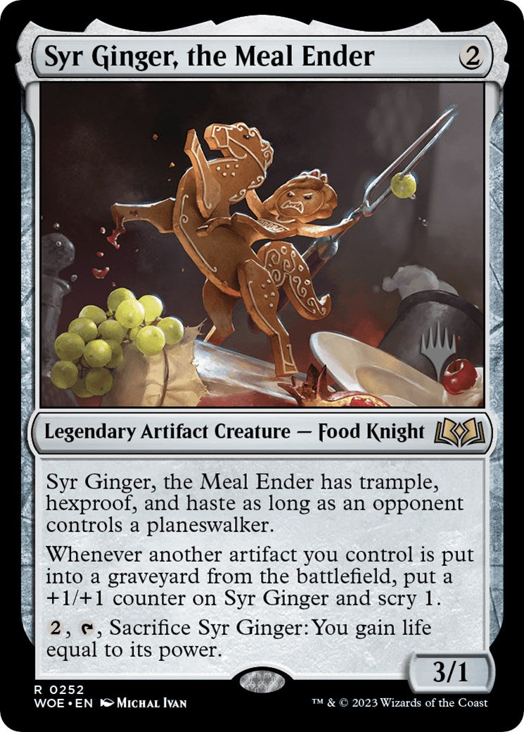 Syr Ginger, the Meal Ender (Promo Pack) [Wilds of Eldraine Promos] | I Want That Stuff Brandon