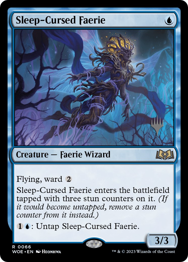 Sleep-Cursed Faerie (Promo Pack) [Wilds of Eldraine Promos] | I Want That Stuff Brandon